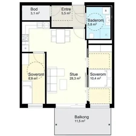 Apartment Ny I Nytt Bygg I Naturskjonne Omgivelser! Tromso